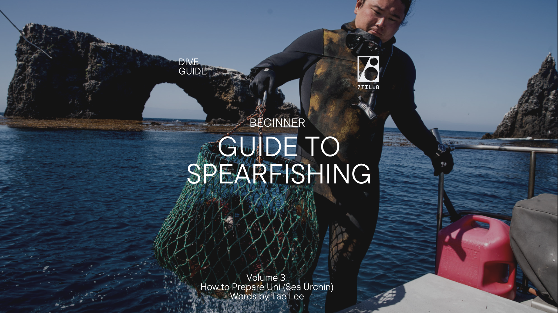 7TILL8's Beginner's Guide to Spearfishing - Vol 3 - How To Prepare Uni (Sea Urchin)