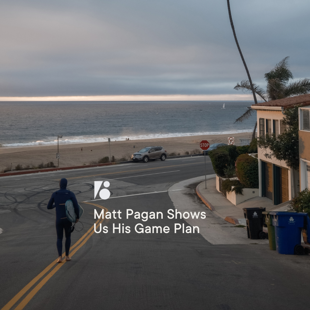 Matt Pagan Shows Us His Game Plan